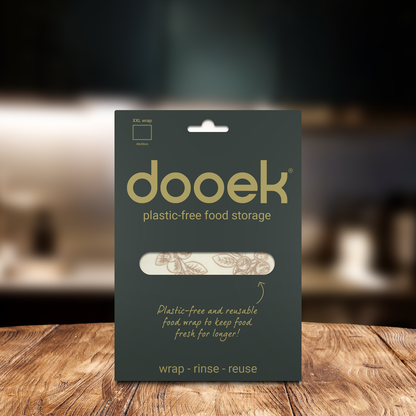 Dooek XXL Bijenwasdoek | Voor Kaas, Brood & Groente