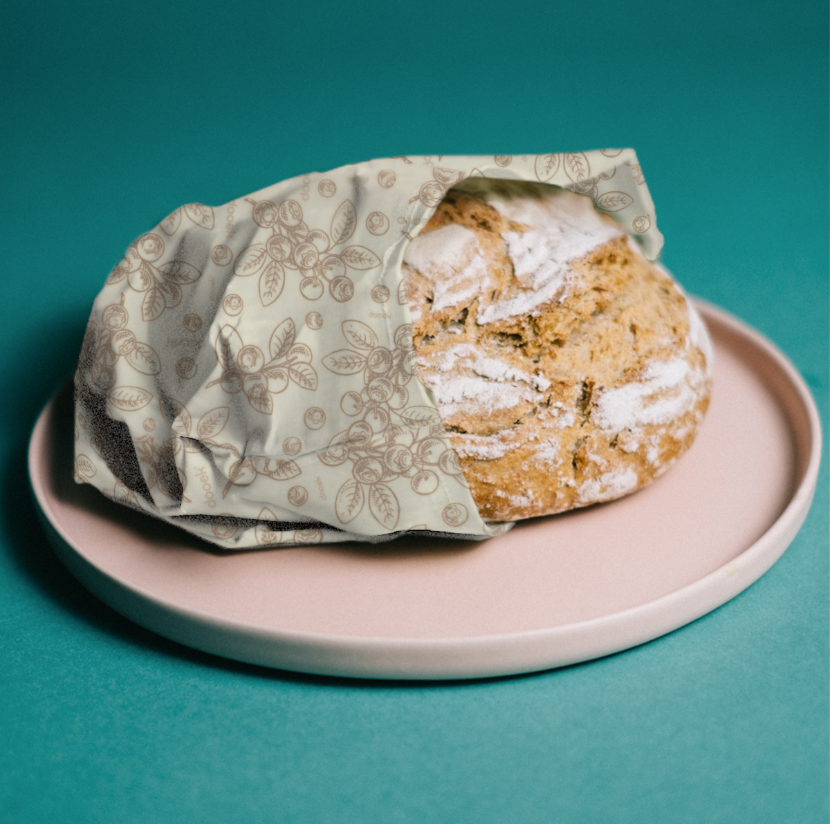 Dooek Beeswax Bread Bag | Fresh Bread Plastic-Free