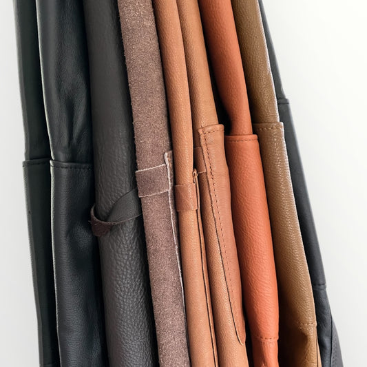 Luxe leren kookschort – Handgemaakt