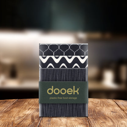 Dooek Trio Pack | Bijenwasdoeken Set (S/M/L)