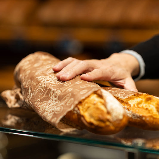 Dooek Beeswax Bread Bag | Fresh Bread Plastic-Free