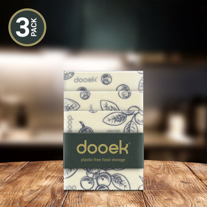 Dooek Trio Pack | Bijenwasdoeken Set (S/M/L)