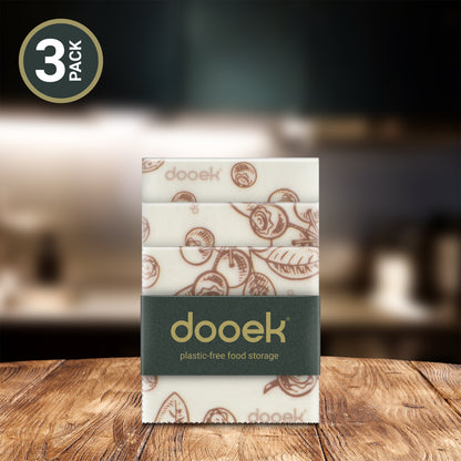 Dooek Trio Pack | Bijenwasdoeken Set (S/M/L)