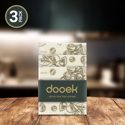 Dooek Trio Pack | Bijenwasdoeken Set (S/M/L)