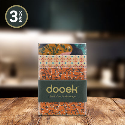Dooek Trio Pack | Bijenwasdoeken Set (S/M/L)