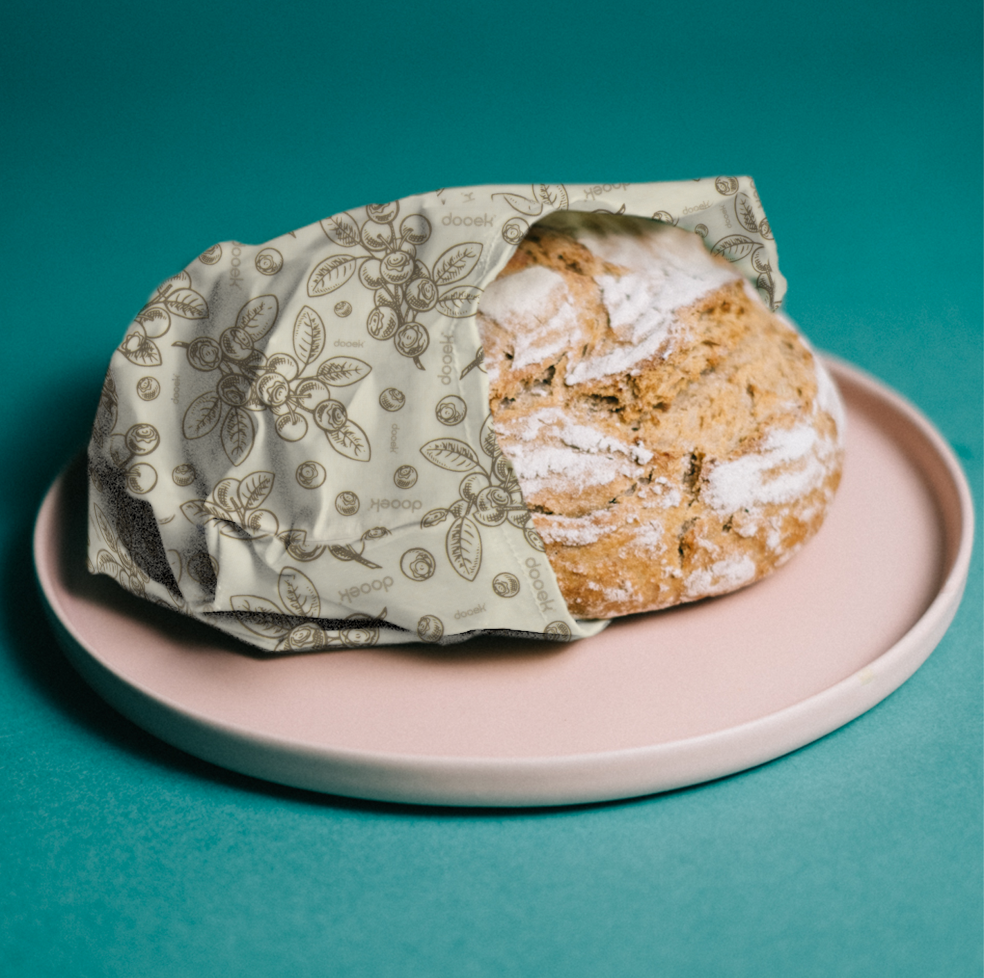 Dooek Beeswax Bread Bag | Fresh Bread Plastic-Free