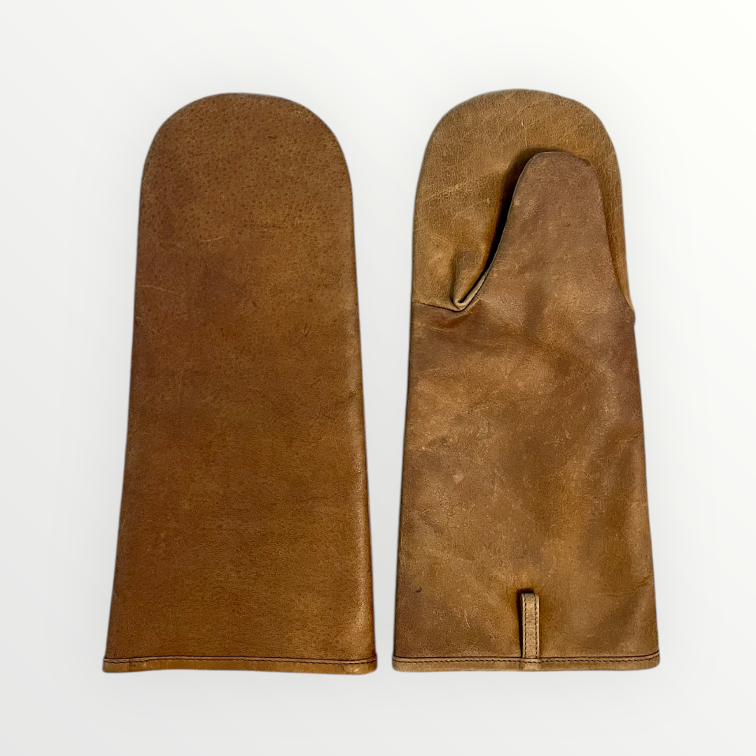 NIEUW! Luxe leren ovenhandschoen