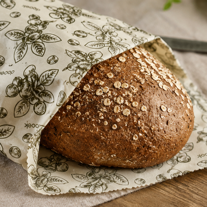 Dooek XXL Beeswax Wraps | For Cheese, Bread & Vegetables