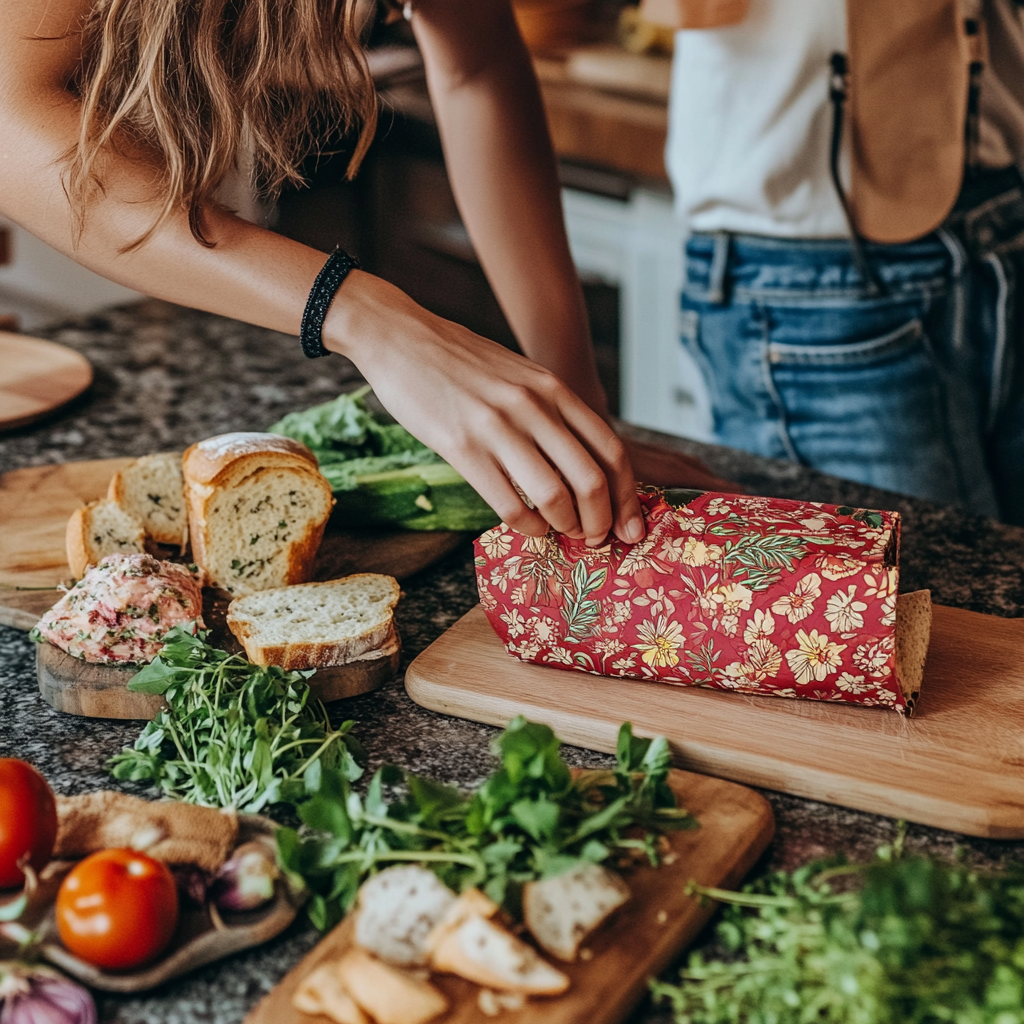 Dooek Bijenwas Broodzak | Vers Brood Plasticvrij