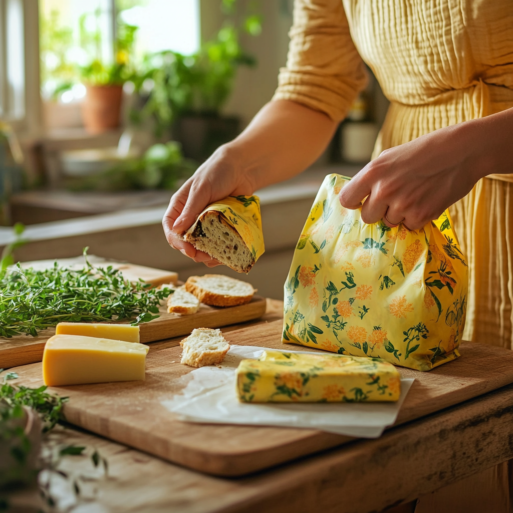 Dooek Bijenwas Broodzak | Vers Brood Plasticvrij